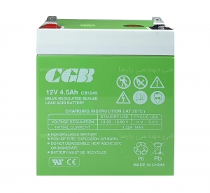 باتری 12 ولت 4.5 آمپر CGB - Image 2