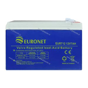 باطری 12 ولت 7 آمپر یورونت