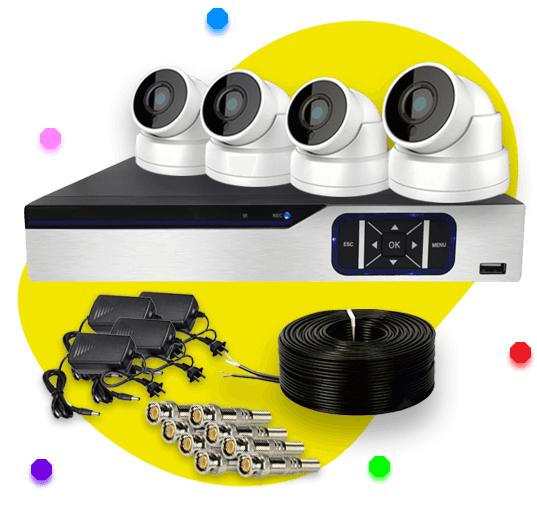 پک دوربین مداربسته AHD