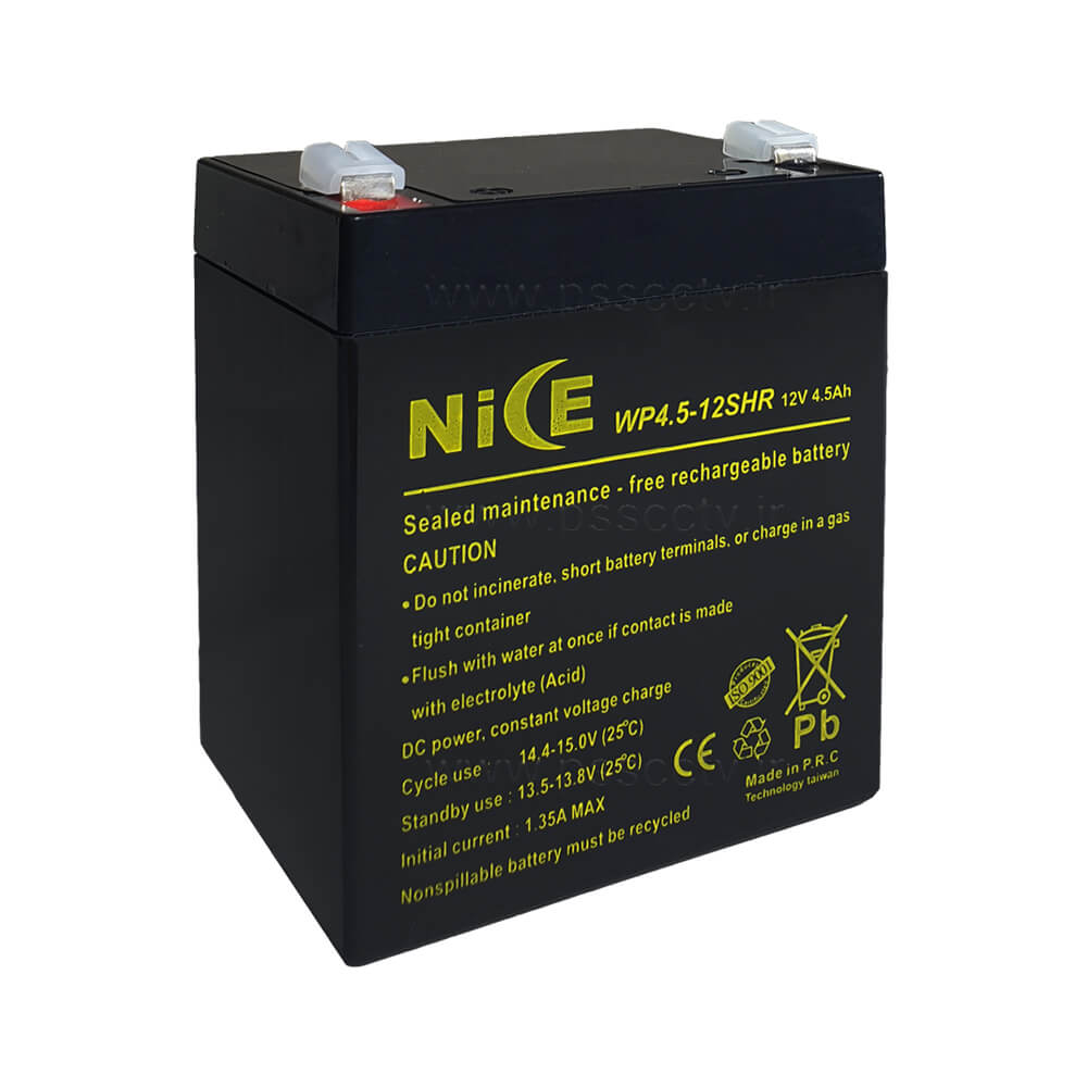 باتری 4.5 آمپر نایس nice باتری 4.5 آمپر نایس nice