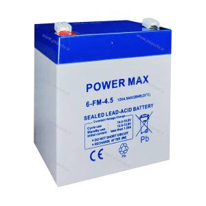 باتری 12 ولت 4.5 آمپر پاورمکس